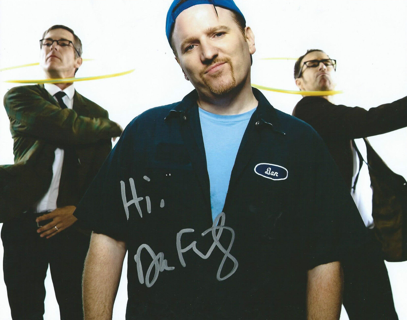 **GFA The Dan Band-Old School *DAN FINNERTY* Signed 8x10 Photo Poster painting AD4 COA**