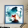 (Multi-Style) Disney Silhouette-Princess-11CT Stamped Cross Stitch 40*40cm