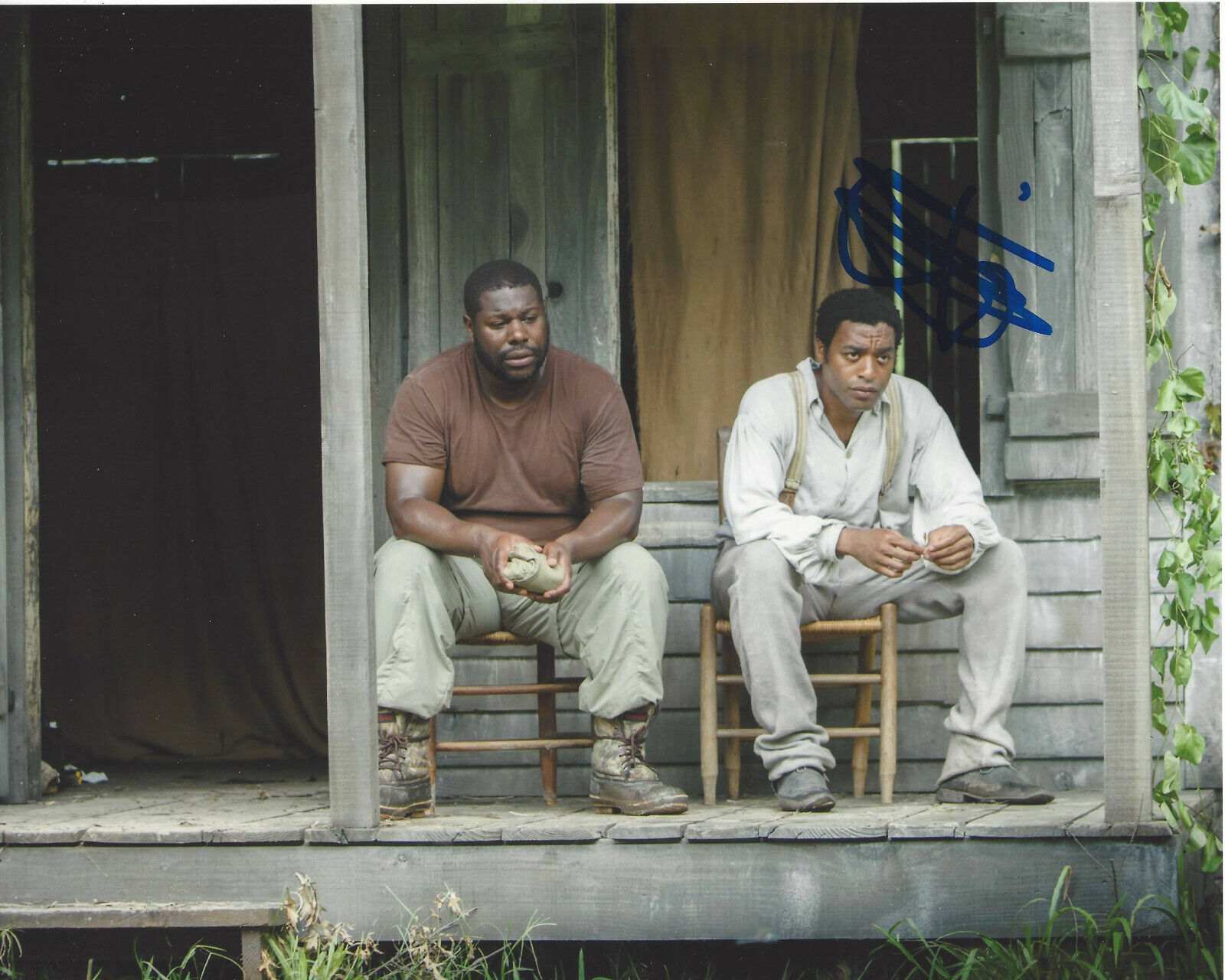 DIRECTOR STEVE MCQUEEN SIGNED 12 YEARS A SLAVE 8X10 Photo Poster painting B w/COA HUNGER SHAME