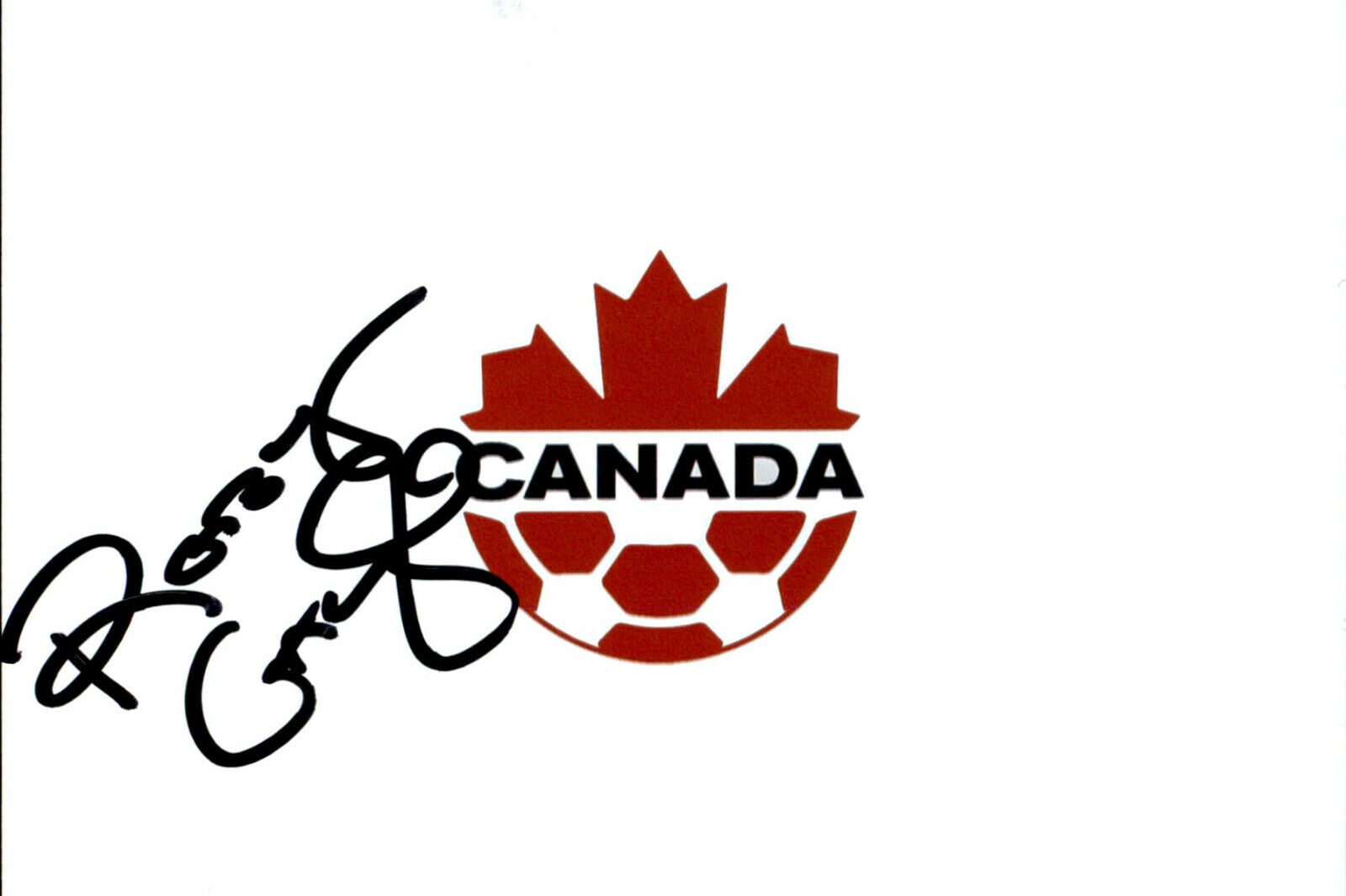 Robyn Gayle SIGNED 4x6 Photo Poster painting CANADA WOMENS SOCCER