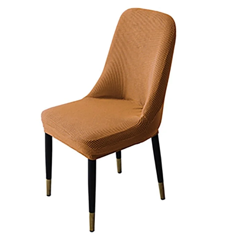 1/2/4/6pcs Polar Fleece High Back Chair Cover Stretch Washable Dining Chairs Covers Slipcover Office Chair Covers Christmas Home