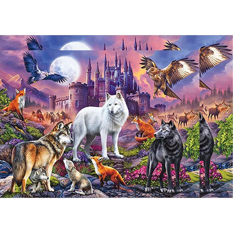 Full Round Drill Diamond Painting -Harry Potter - Animals - 40*40cm