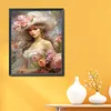 Victorian Woman-11CT Stamped Cross Stitch 40*50cm/15.75*19.69in