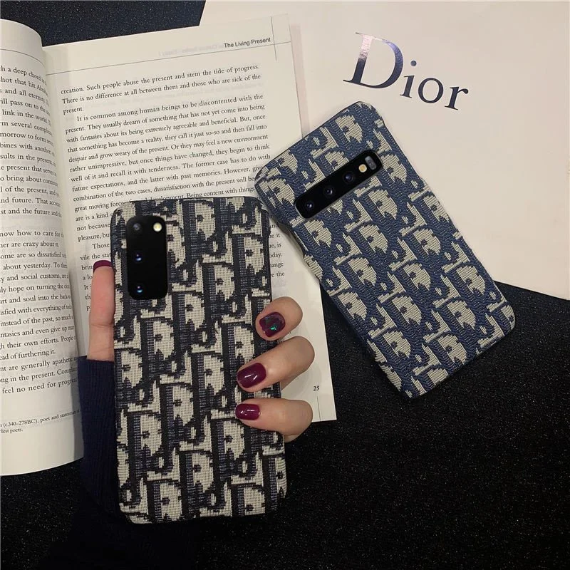 Classic Embroidered Print Case for Samsung