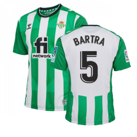Real Betis Marc Bartra 5 Home Shirt Kit 2022-2023