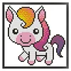 Horse-14CT Stamped Cross Stitch Kit(15*15cm)