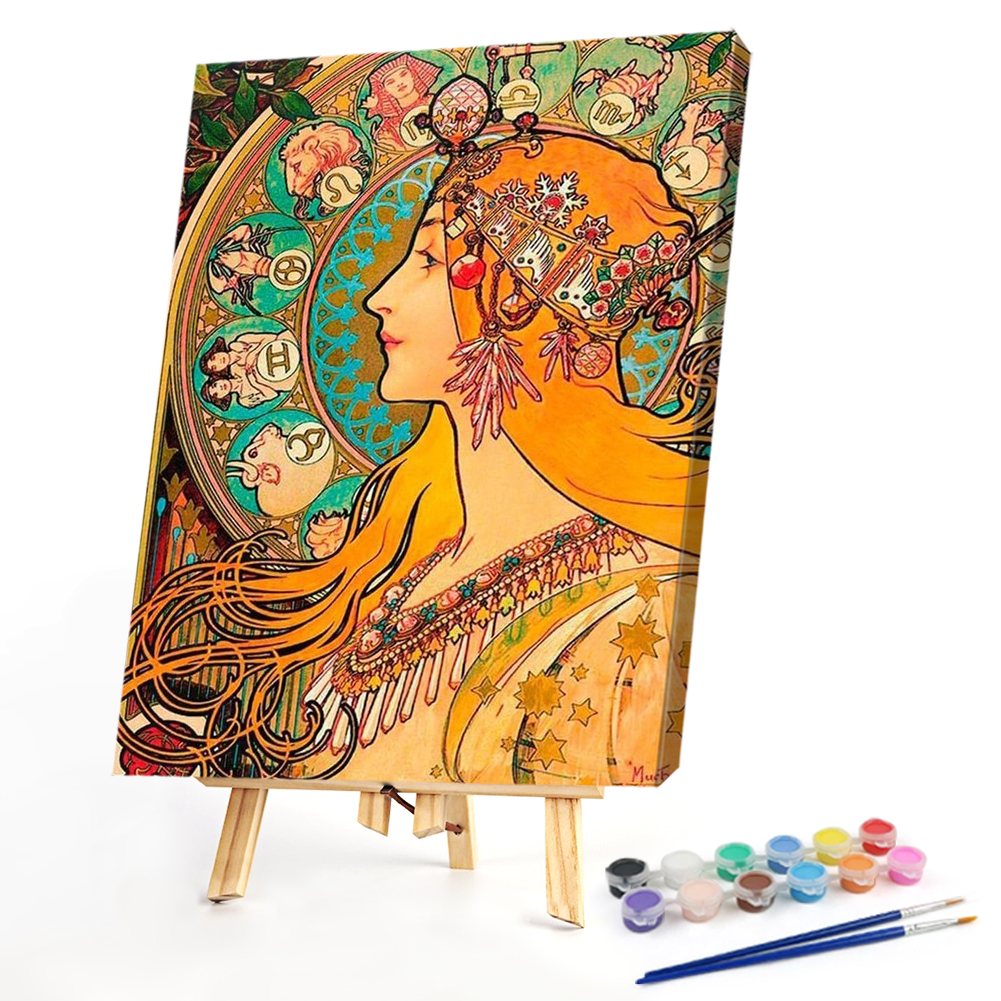 

40*50CM - Paint By Numbers - Goddess, 501 Original