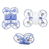 Screw in Ceiling Fan with Light with 3 Adjustable Color Modes Drone Inspired Led Ceiling Fan Light with Extension Rod & Remote Control for Bedroom Living Room Office