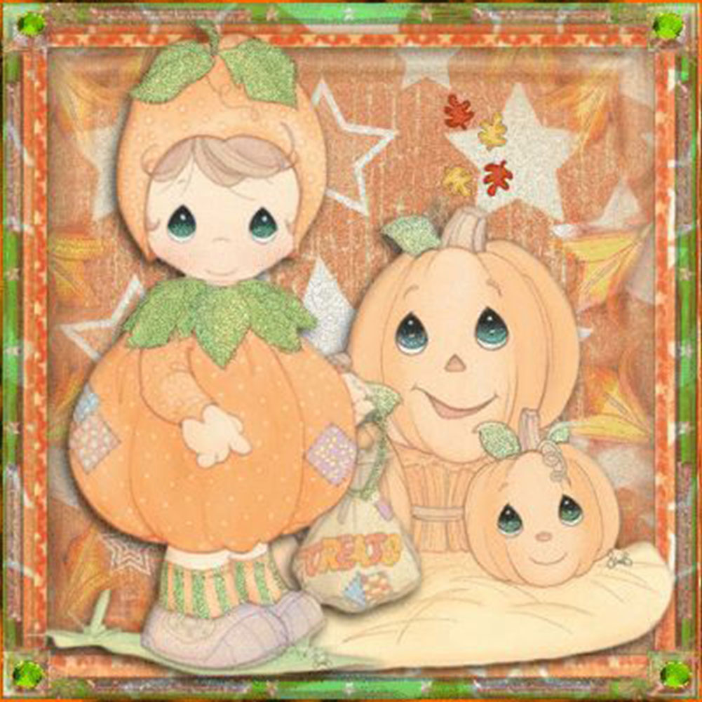 

Cartoon Little Girl - Round Drill Diamond Painting - 40*40CM, 501 Original