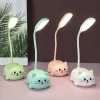 Lampe de Bureau LED Chat de Dessin Anim&eacute;