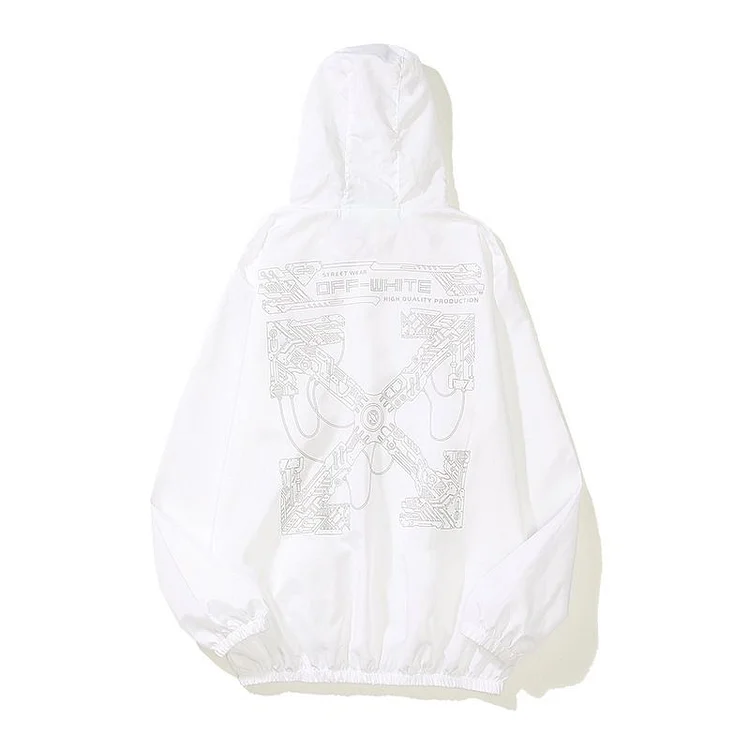 Off White Co-branded Printed Sun Protection Jacket