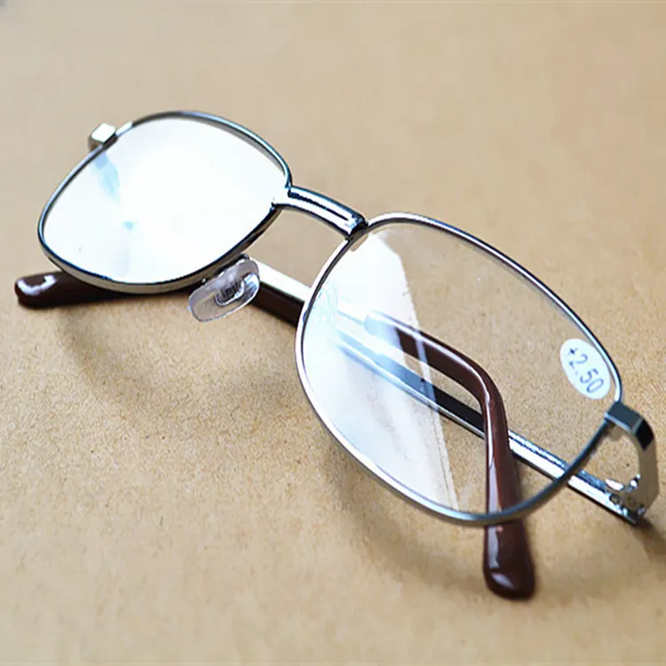 New Reading Glasses Metal Frame Optical Presbyopia Eyeglasses Hyperopia ...