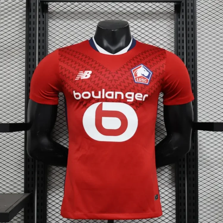 24-25 Player Edition Lille OSC Jersey Home Jersey
