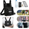 Outdoor Multifunctional Vest Chest Bag Large Capacity Commute Sports Backpack