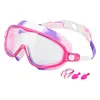 Kids Swimming Goggles with Ear Plugs Nose Clip Swim Goggles for Boys Girls Youth
