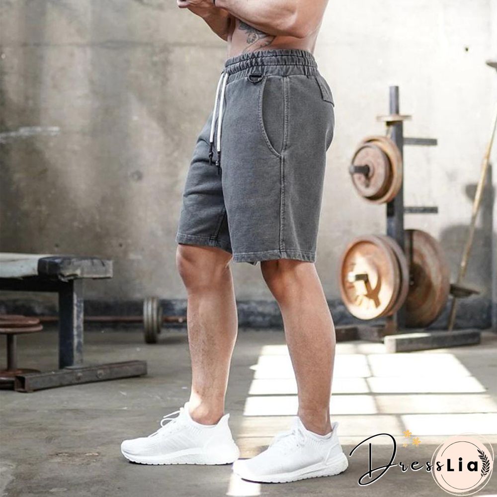 Men's Five-Point Pants Casual Fitness Short Span