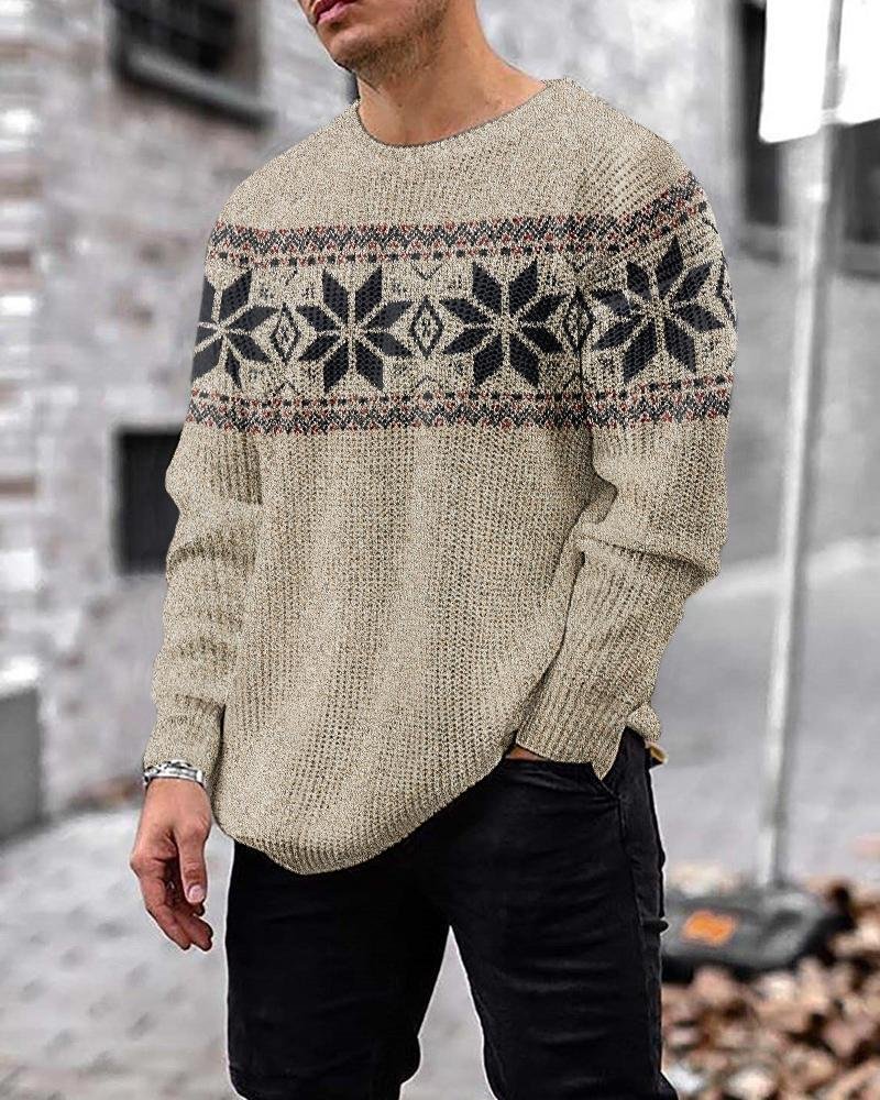 Men's Square Sweater