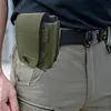 Outdoor Waist Bag Adjustable Training Vest Waist Pack Oxford Cloth Tool Pouch