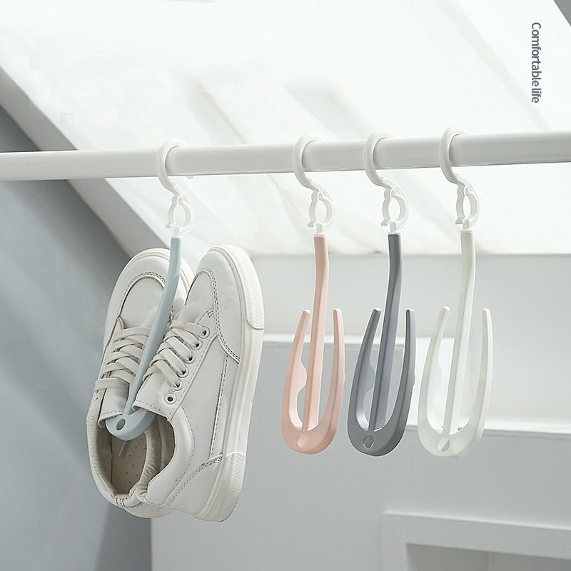 Multifunctional Windproof Shoes Drying Rack Hanger 4 Pcs