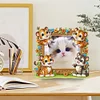 Special Shape Little Tiger 5D DIY Diamond Art Tabletop Decor for Home Office