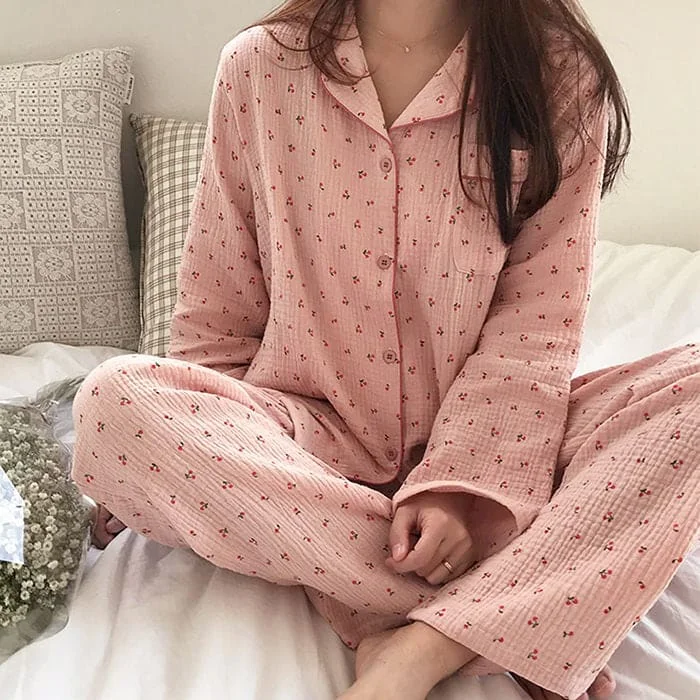 Sweet Cherry Pajama Set