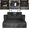 Car Rear Back Seat Protector Mat Waterproof Safety Carrier for Dogs Anti-Scratch