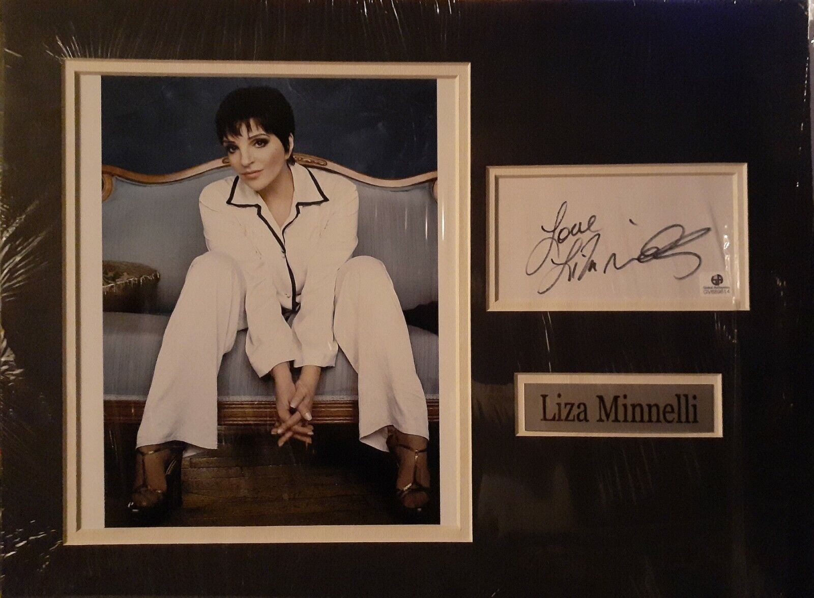 Liza Minnelli signed 8x10 COA GAI