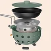 Factory direct sales gas stove camping integrated pot new cassette stove portable gas stove camping cookware
