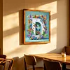 Butterfly Flower D 5D Partial Drill DIY Diamond Painting Kit 30*30cm