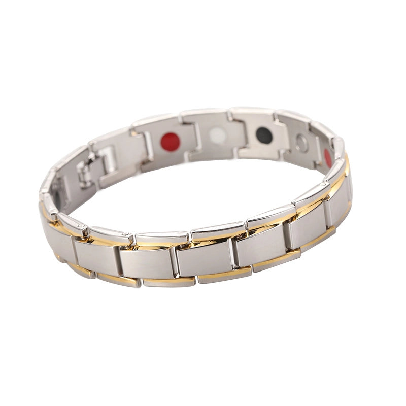 Fashion Geometric Metal Men’s Bracelets 1 Piece