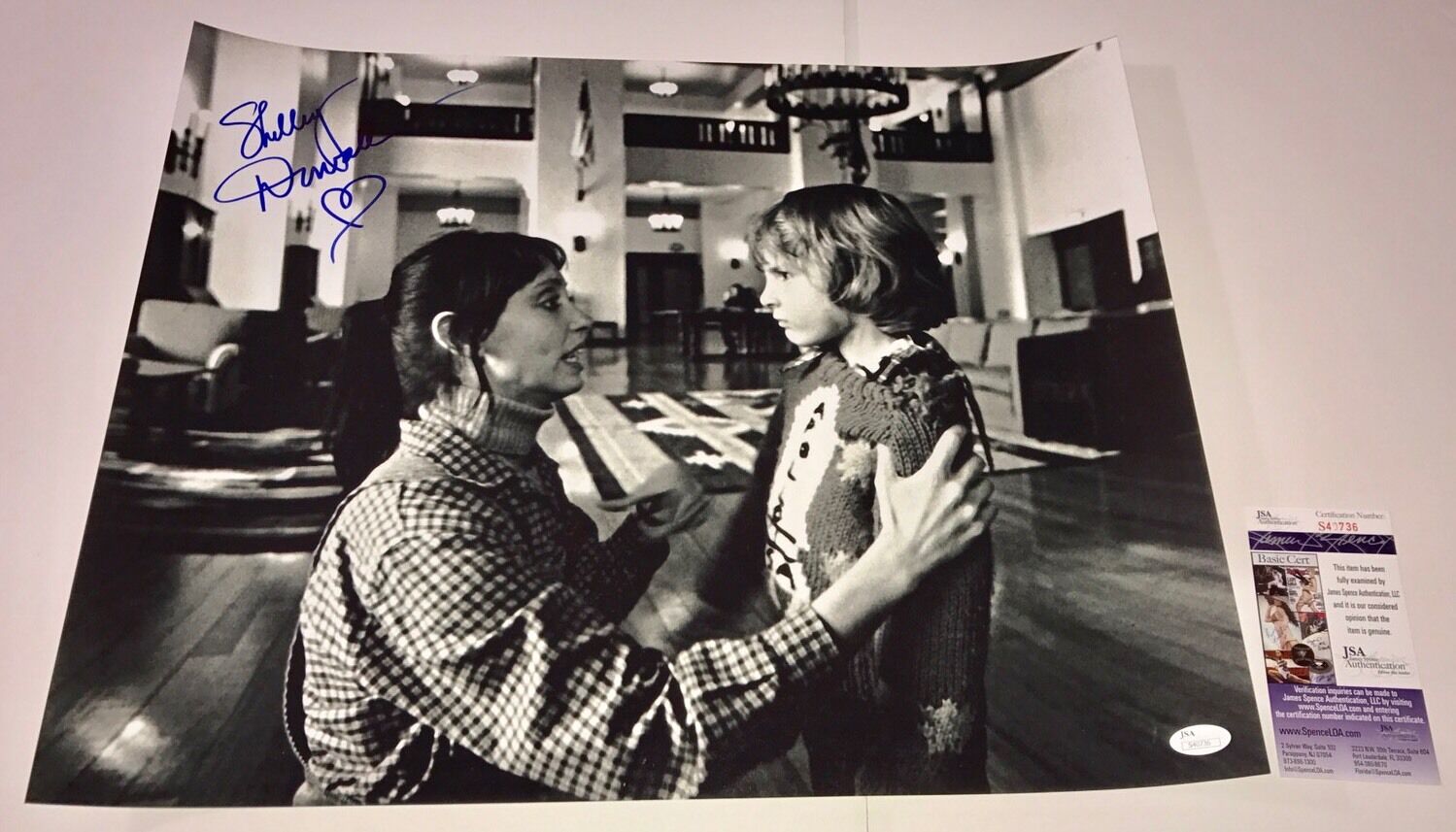 SHELLEY DUVALL Signed THE SHINING 16x20 Photo Poster painting Autograph JSA COA Rare