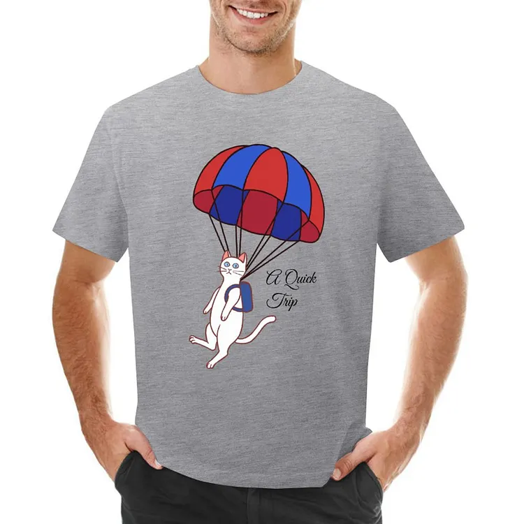 Quick Trip Cat Designable Men's T-shirt	