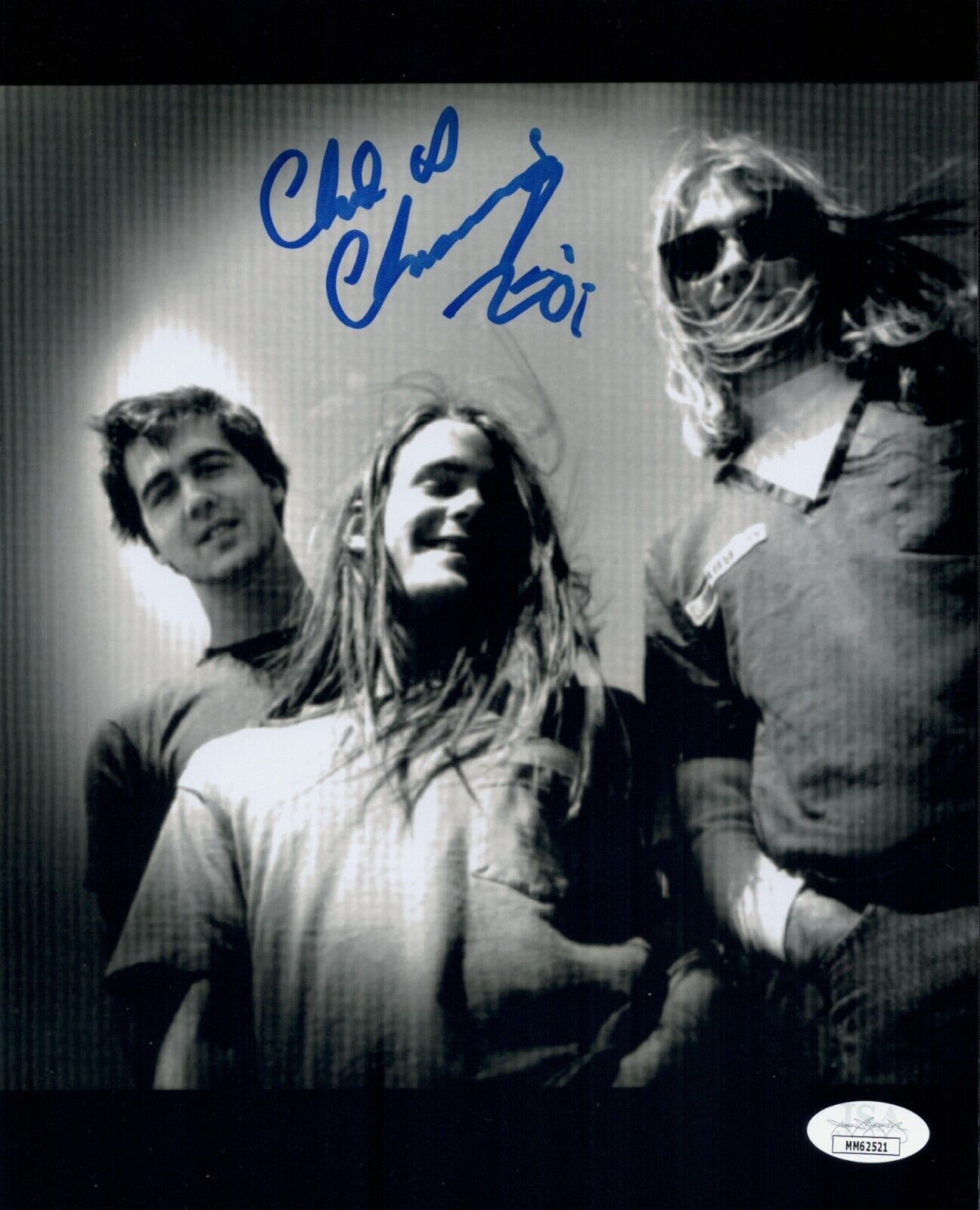 CHAD CHANNING Signed NIRVANA 8x10 Photo Poster painting IN PERSON Autograph JSA COA Cert