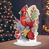 Diamond Painting Acrylic Cardinal Desktop Ornaments Kit