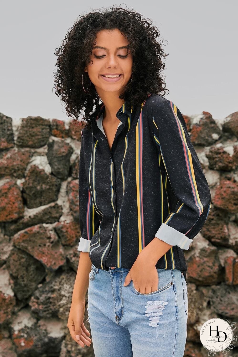 Versatile Stripe Top