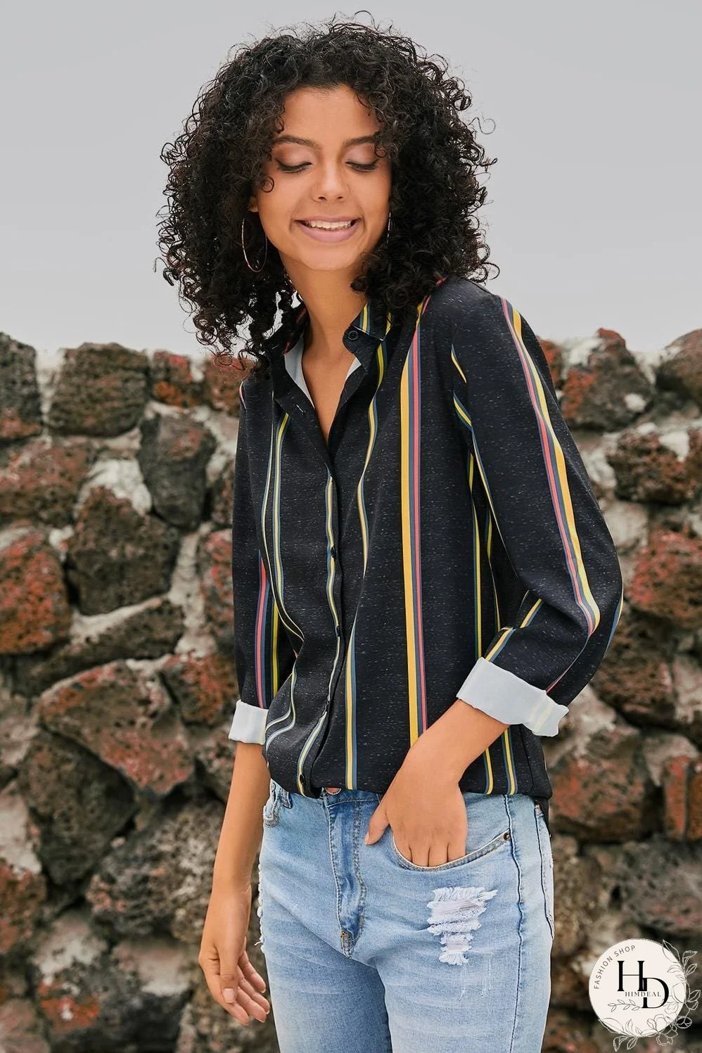 Versatile Stripe Top