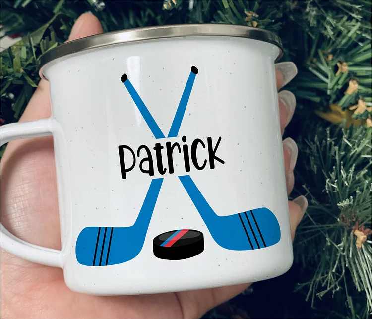 Personalized Hockey Lovely Kids Mug|M01