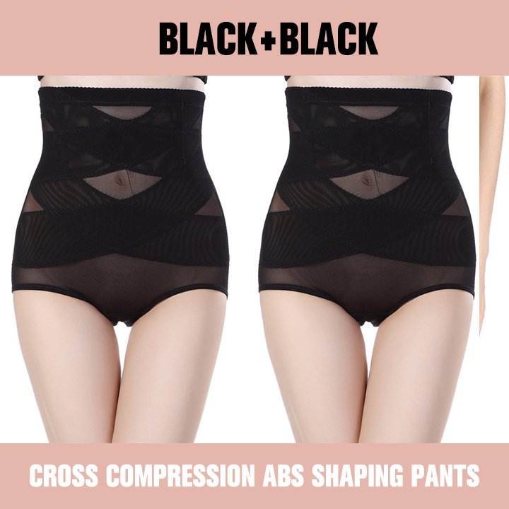 2022 HOT SALE-50% OFF)🔥 Cross Compression Abs Shaping Pants