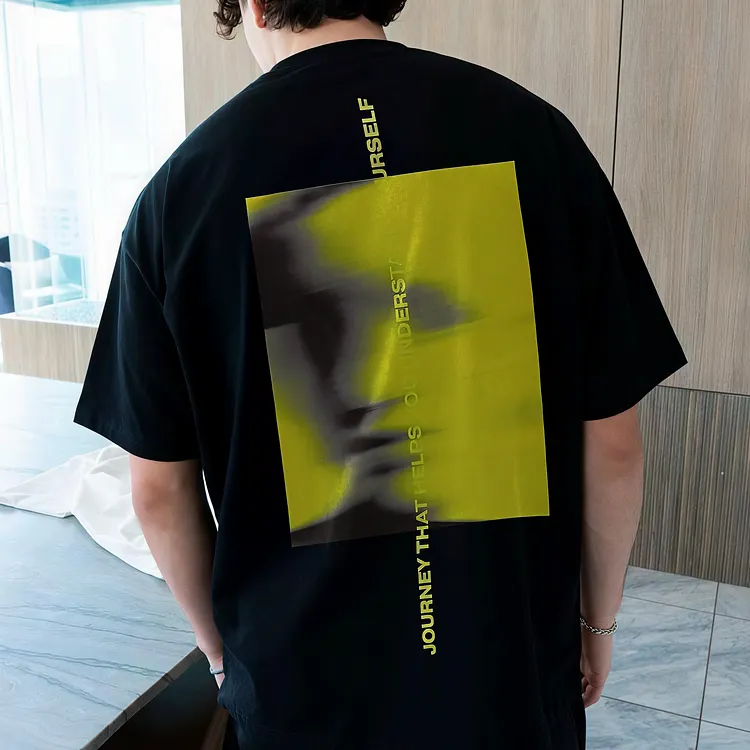 Journey That Helps Understand Yourself Printed Men's T-shirt