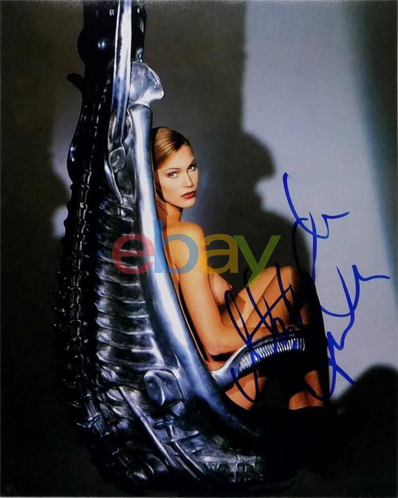 Natasha Henstridge Species Signed 8x10 Photo Poster painting reprint