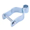 2 Packs Chain Link Fence Gate Hinge 1-5/8in Chain Link Rust Resistant Easy To Install Galvanized Steel Gate Hinge for Farm Garden Backyard