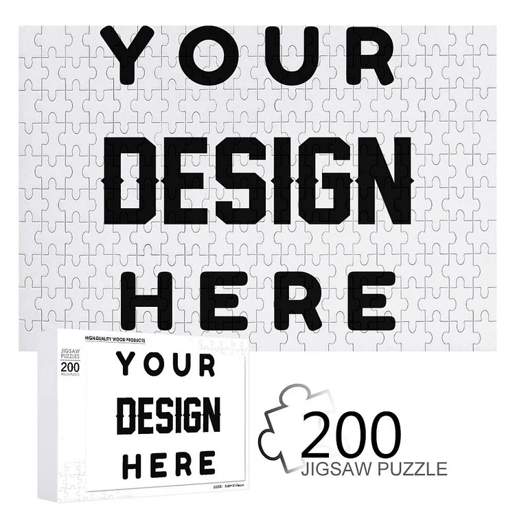 Personalized   Design Wooden Puzzle