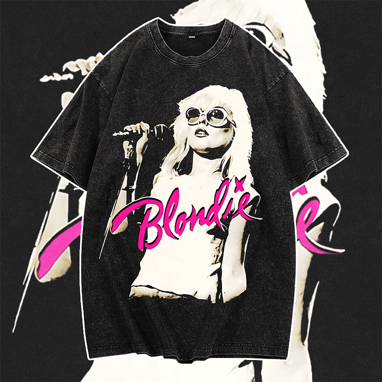 Davidhawaii100% Cotton Casual Eye-Catching Rock Fashion Tee - 100% Cotton
