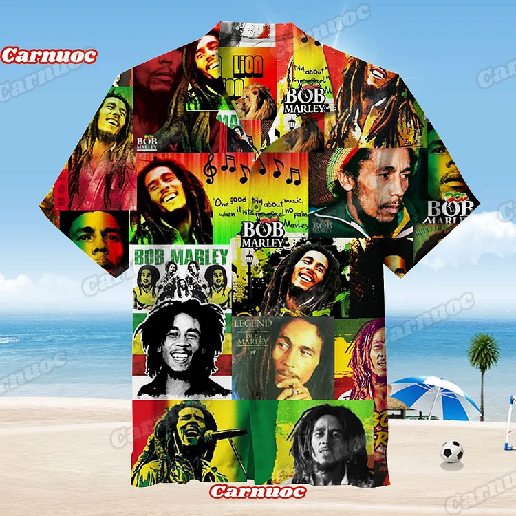 Bob Marley | Unisex Hawaiian Shirt