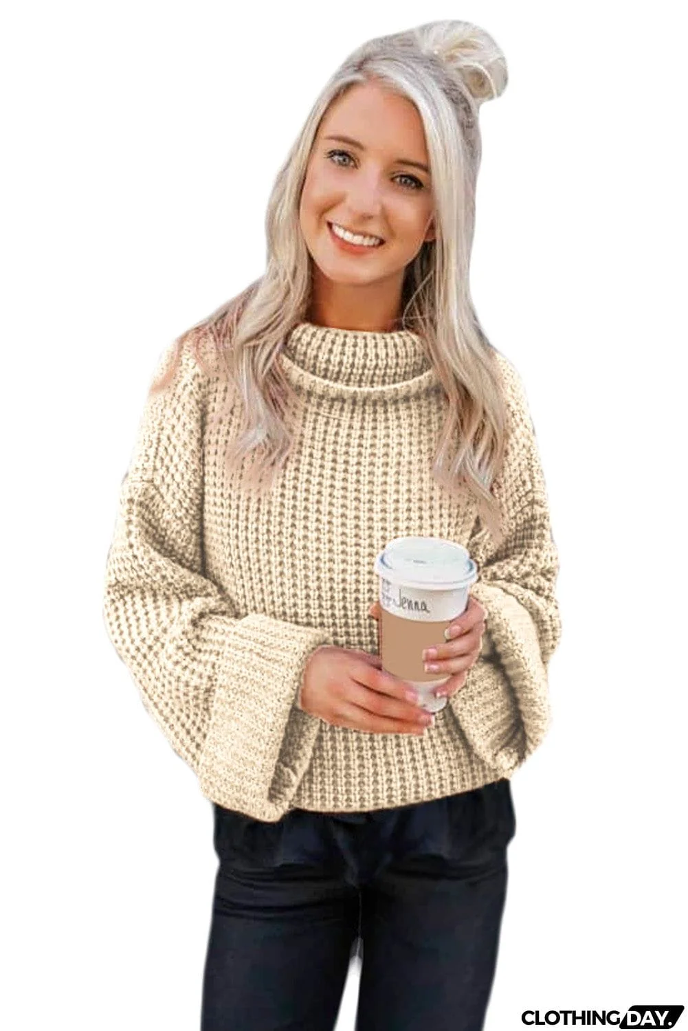 Turtleneck Knitted Sweater