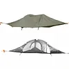 [US Local Warehouse] Camping Hammock with Mosquito Net Waterproof Rainfly 3 Point Hammock Tent 660 LBS Load Capacity 2-Person Tree Tent Hammocks for Outdoor Backpacking & Hiking