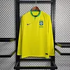 2022 Long Sleeve Brazil Home Football Shirt 1:1 Thai Quality