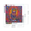 Colorful Cats-Full Round Diamond Painting 30*30CM
