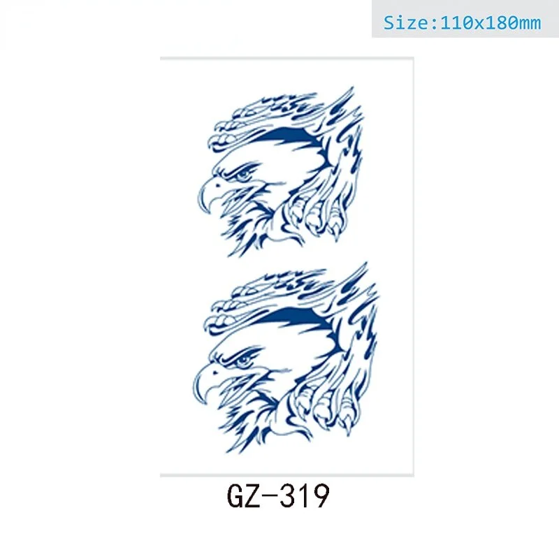 Net Red Herbal Juice Semi-permanent Waterproof Sweat-proof Tattoo Masking Scar Tattoo Sticker Herbal Juice Tattoo Sticker