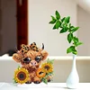 uk.everydayedeals (Limited Stock)DIY Acrylic Diamond Painting Desktop Tabletop Ornament - Yak